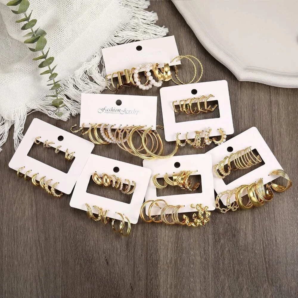 N/A 【hoop earrings